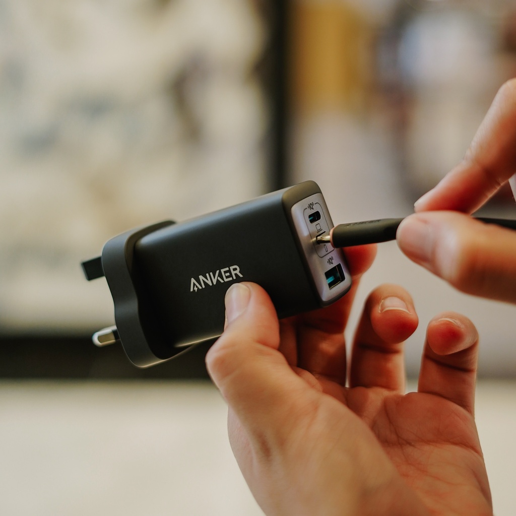 Anker PowerPort III 3-Port 65W Pod (Black) | CAVARATY Anker PowerPort III 3-Port 65W Pod (Black) | CAVARATY